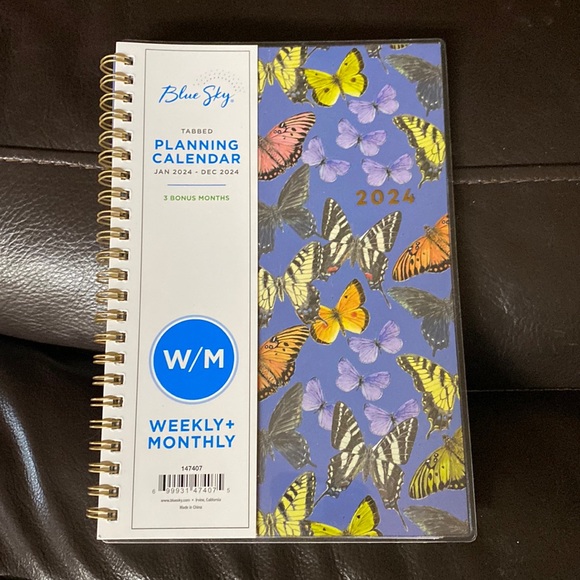 Office 4 X 85 224 Blue Sky Planner Calendar Poshmark
